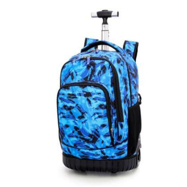 Mochilas para Niños con Rueditas azul